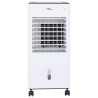 Refrigerador de ar portátil 3 em 1 65 W 61x31x27cm branco/preto
